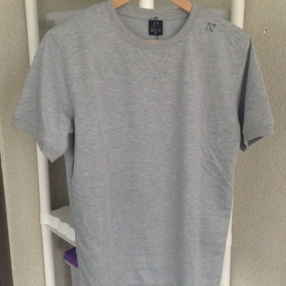 Androgynous Fox short-sleeved sweatshirt